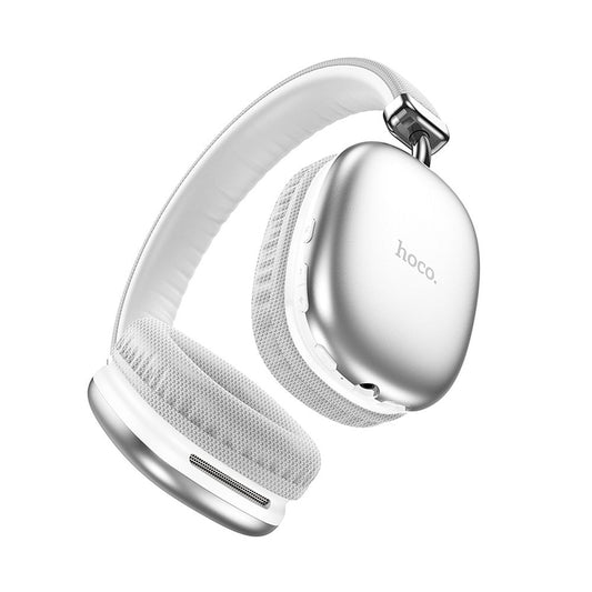 Brezžične slušalke Bluetooth HOCO W35, A2DP, Srebrne