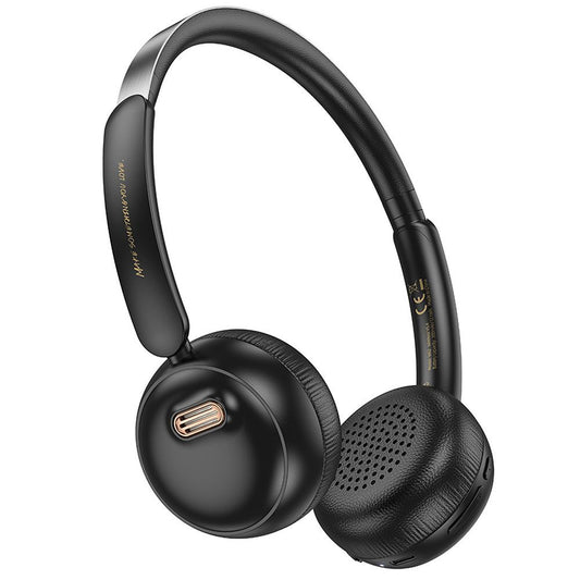Brezžične slušalke Bluetooth HOCO W62, črne