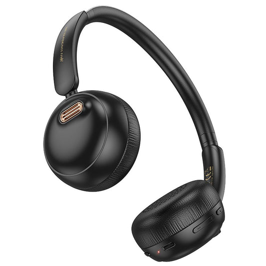 Brezžične slušalke Bluetooth HOCO W62, črne
