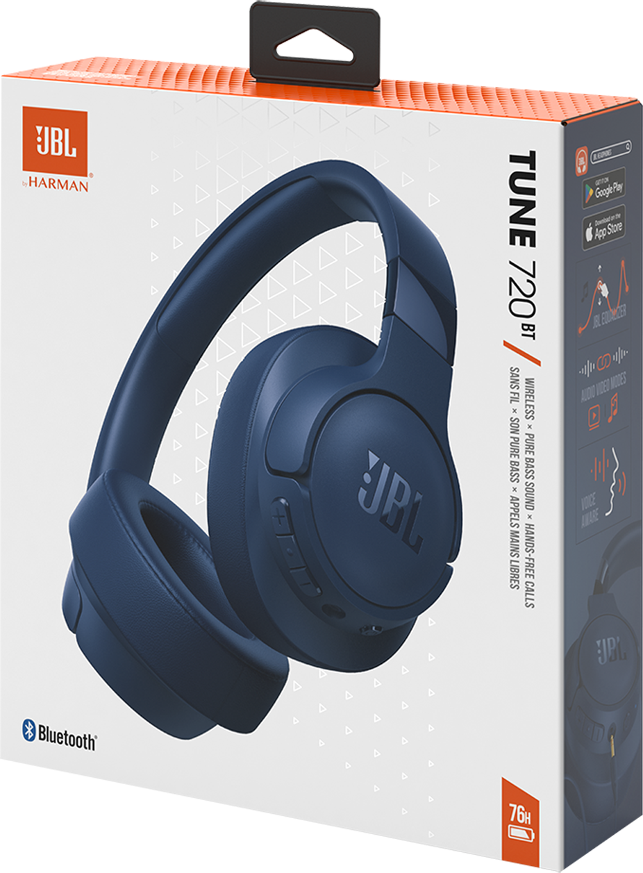 Handsfree Bluetooth JBL Tune 720BT, MultiPoint, A2DP, modra JBLT720BTBTBLU