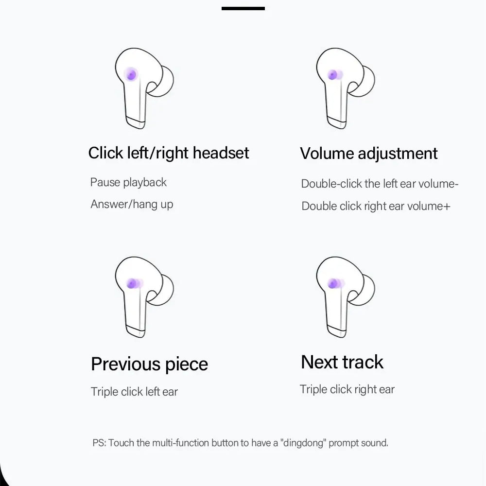 Brezžične slušalke Bluetooth Lenovo ThinkPlus LP5, TWS, bele