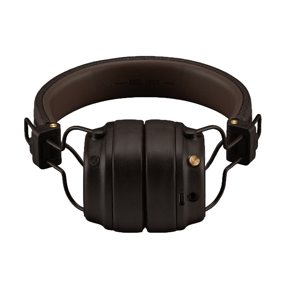 Brezžične slušalke Bluetooth Marshall Major V, A2DP, rjave