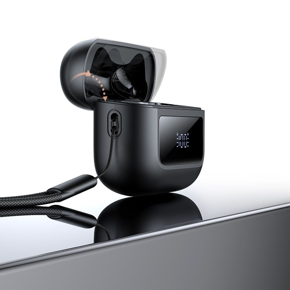 Handsfree Bluetooth McDodo HP-3290 B04 Display, TWS, Črn