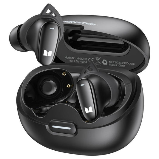 Bluetooth prostoročne slušalke Monster N-Lite 206, TWS, črne