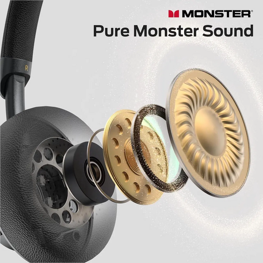 Bluetooth prostoročni Monster N-tune mini 02, A2DP, ANC, Črna