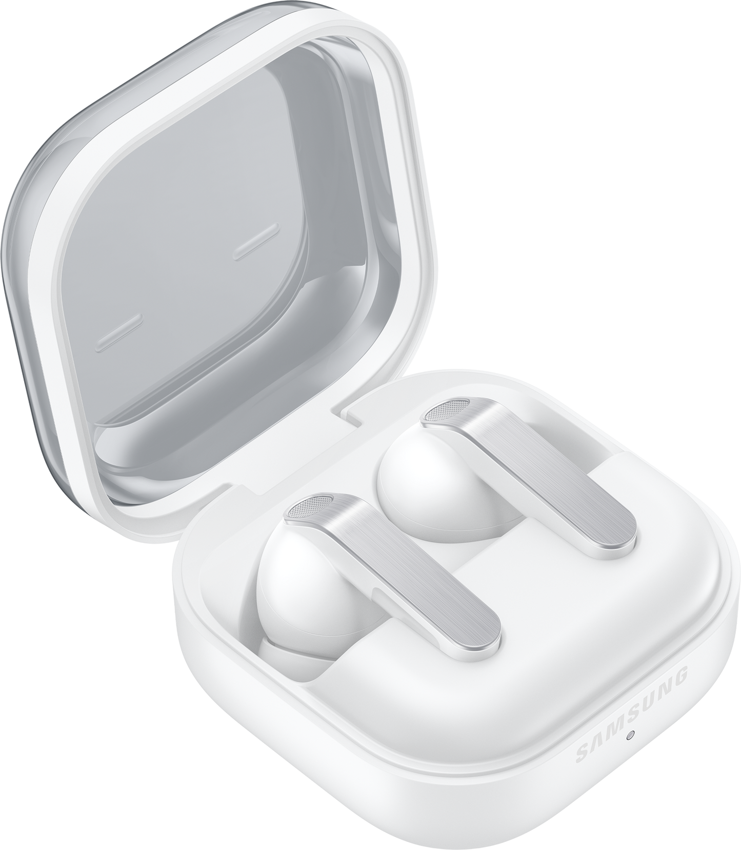 Bluetooth prostoročne slušalke Samsung Galaxy Buds4 Pro, bele SM-R640NZWAEUE