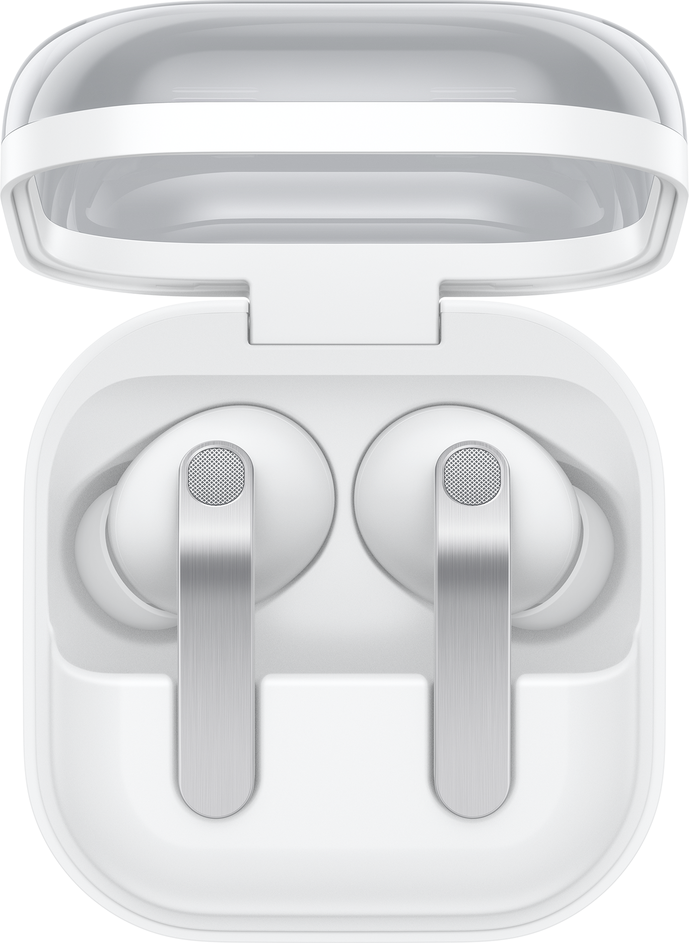 Bluetooth prostoročne slušalke Samsung Galaxy Buds4 Pro, bele SM-R640NZWAEUE
