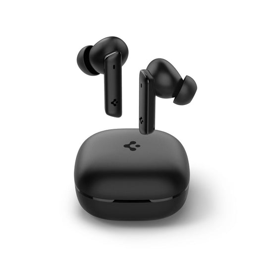 Handsfree Bluetooth Spigen SA2402, TWS, ANC, Črna ASD07888