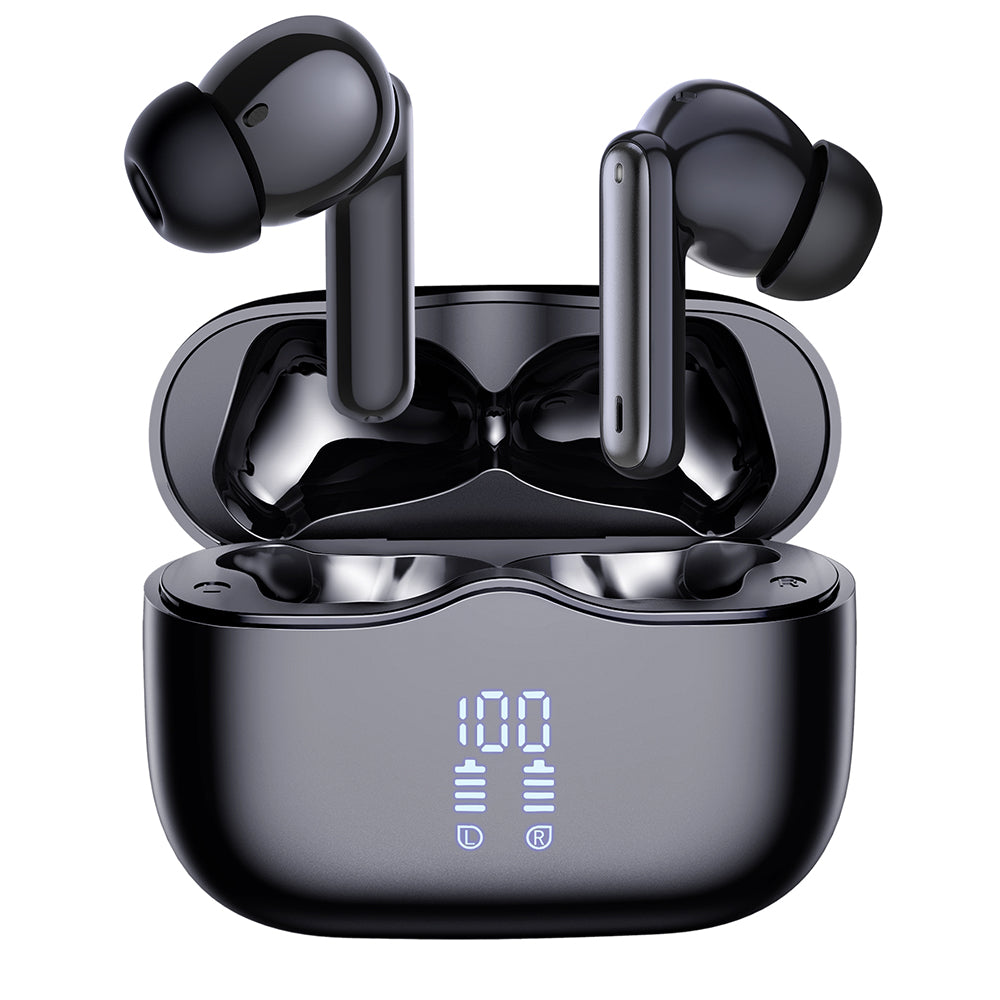 Brezžične slušalke Bluetooth Techsuit CW2 VelarX One, TWS, ANC, črne