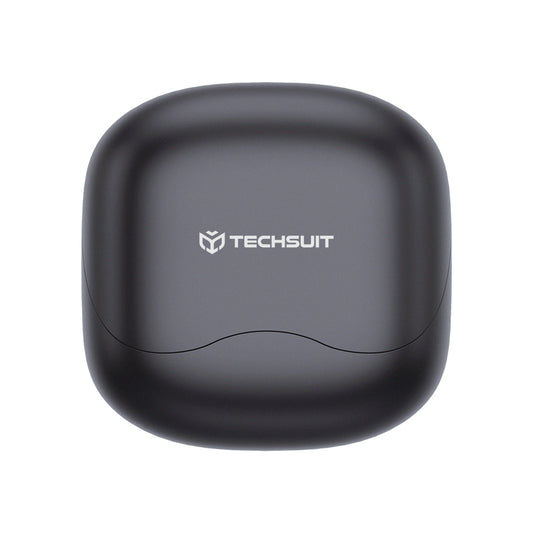 Brezžične Bluetooth slušalke Techsuit CW5 EchoFit Pro, TWS, ANC, MultiPoint, črne