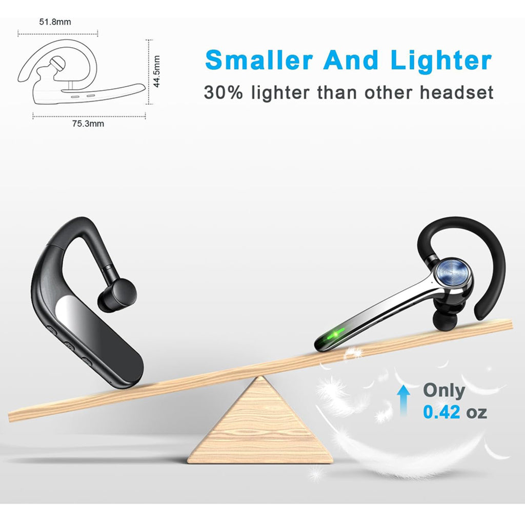 Handsfree Bluetooth Techsuit NeXound G7, MultiPoint, A2DP, Črna