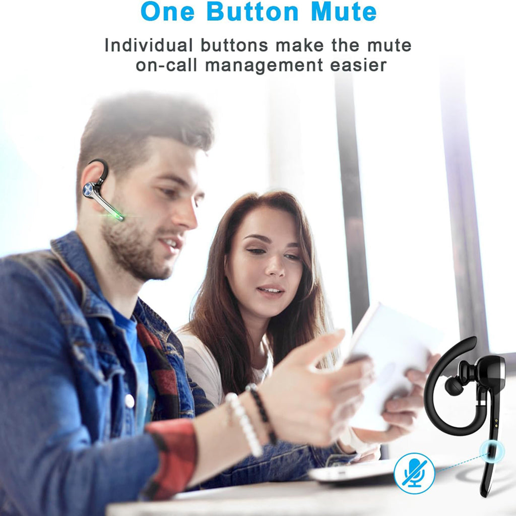 Handsfree Bluetooth Techsuit NeXound G7, MultiPoint, A2DP, Črna
