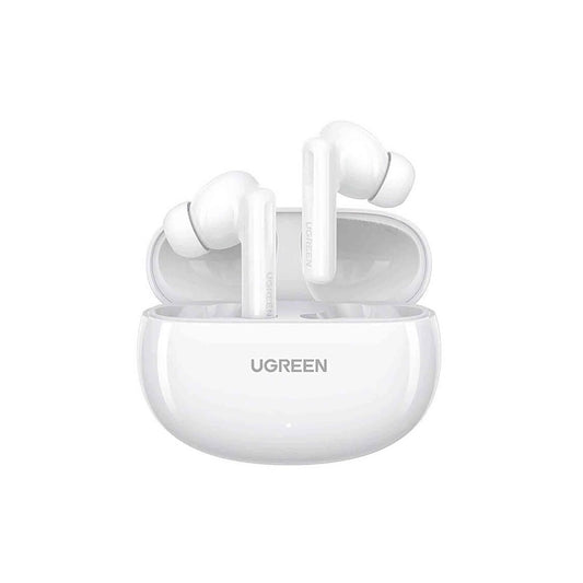 Brezžične slušalke Bluetooth UGREEN HiTune P3 WS207, TWS, MultiPoint, Bela
