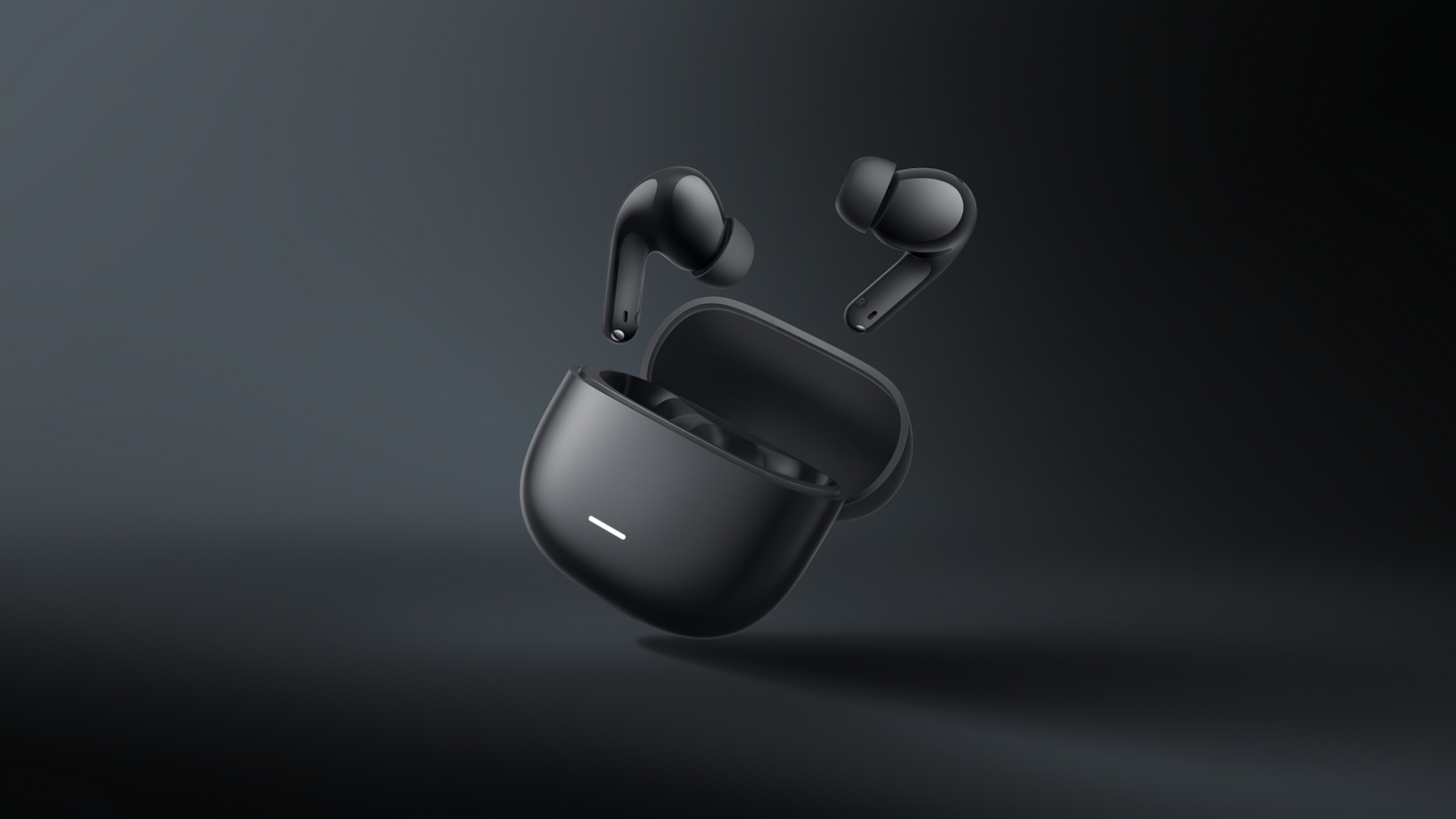 Brezžične slušalke Xiaomi Redmi Buds 8 Lite, TWS, ANC, MultiPoint, črne BHR08OMGL