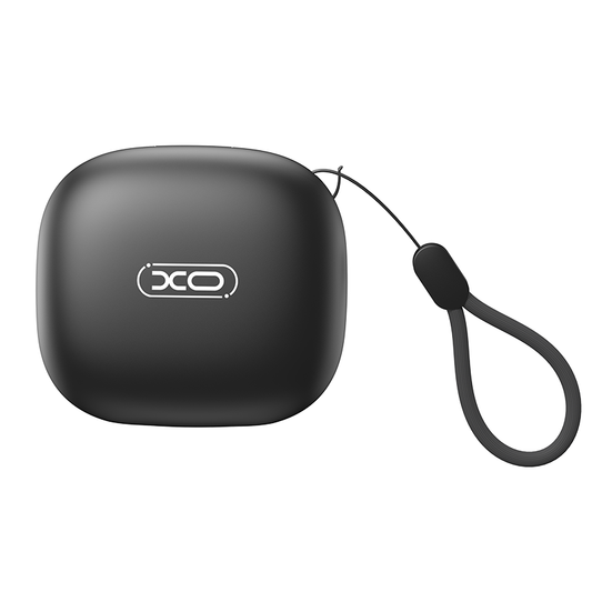 Bluetooth prostoročne slušalke XO Design G53, TWS, ANC, Črne