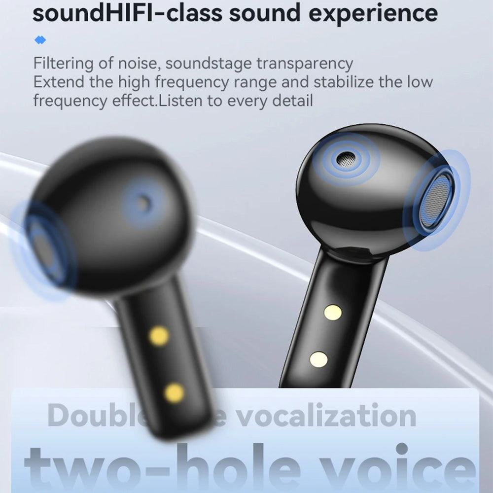 Brezžične slušalke Bluetooth Yesido TWS25, TWS, črne