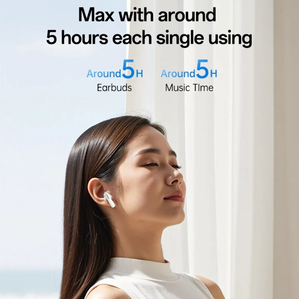 Handsfree Bluetooth Yesido TWS34, TWS, ANC, White