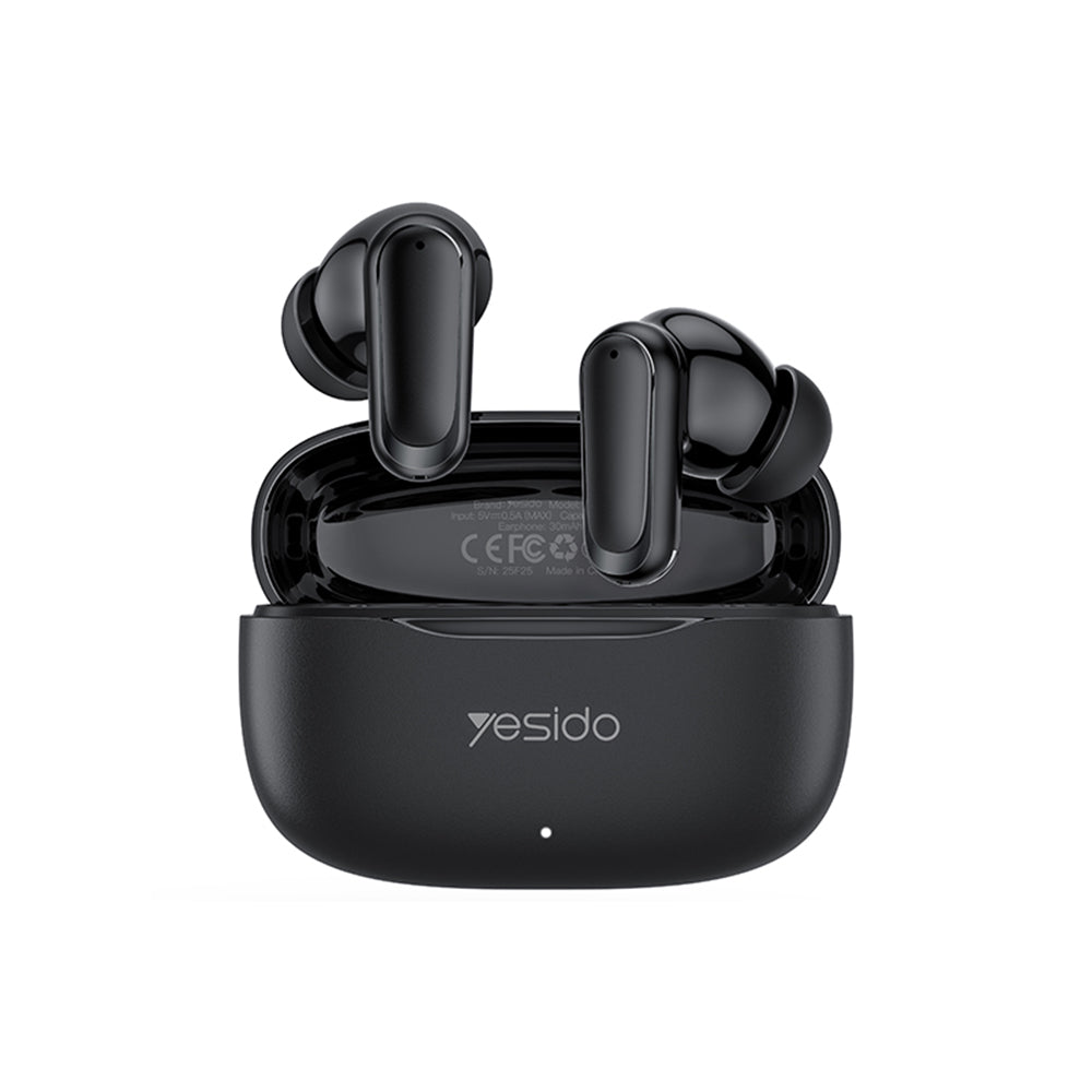 Brezžične slušalke Bluetooth Yesido TWS38, TWS, črne