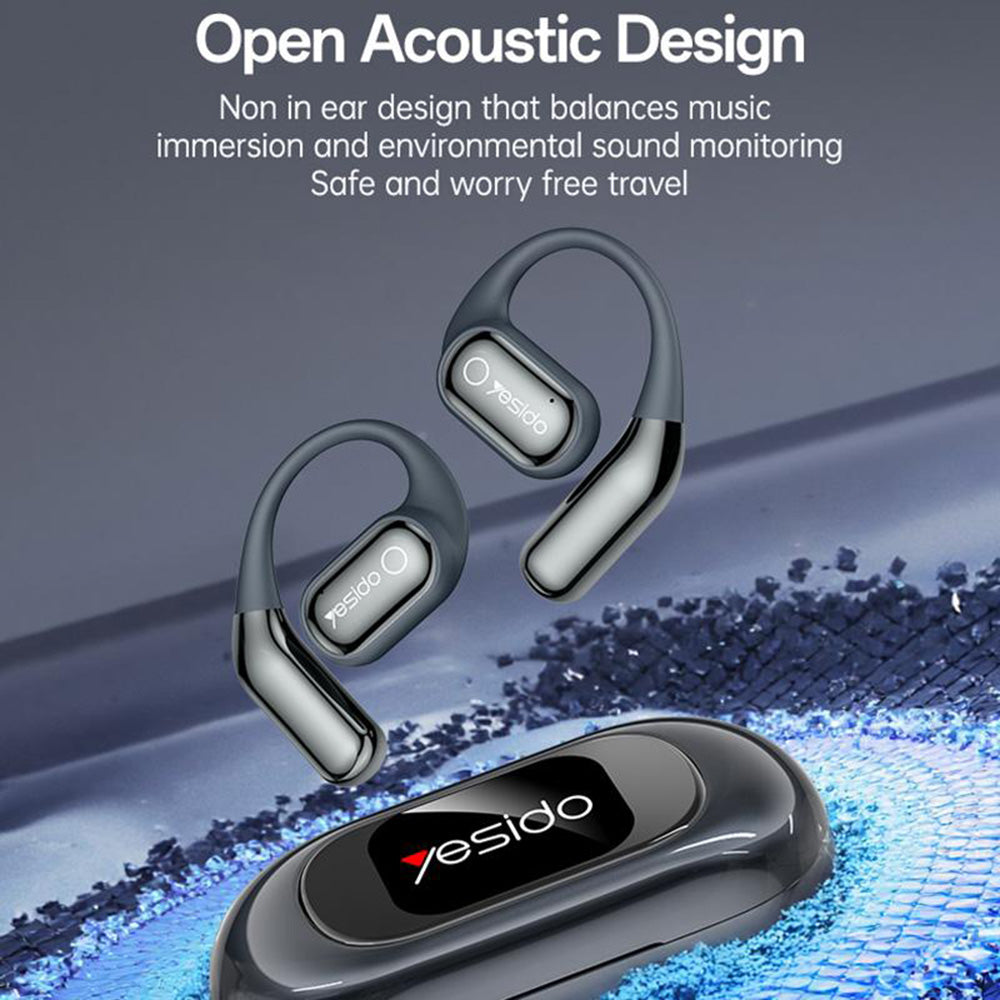 Handsfree Bluetooth Yesido YSP26, TWS, Črn