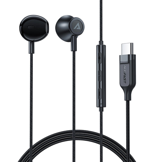 Handsfree USB-C Acefast L2, črn