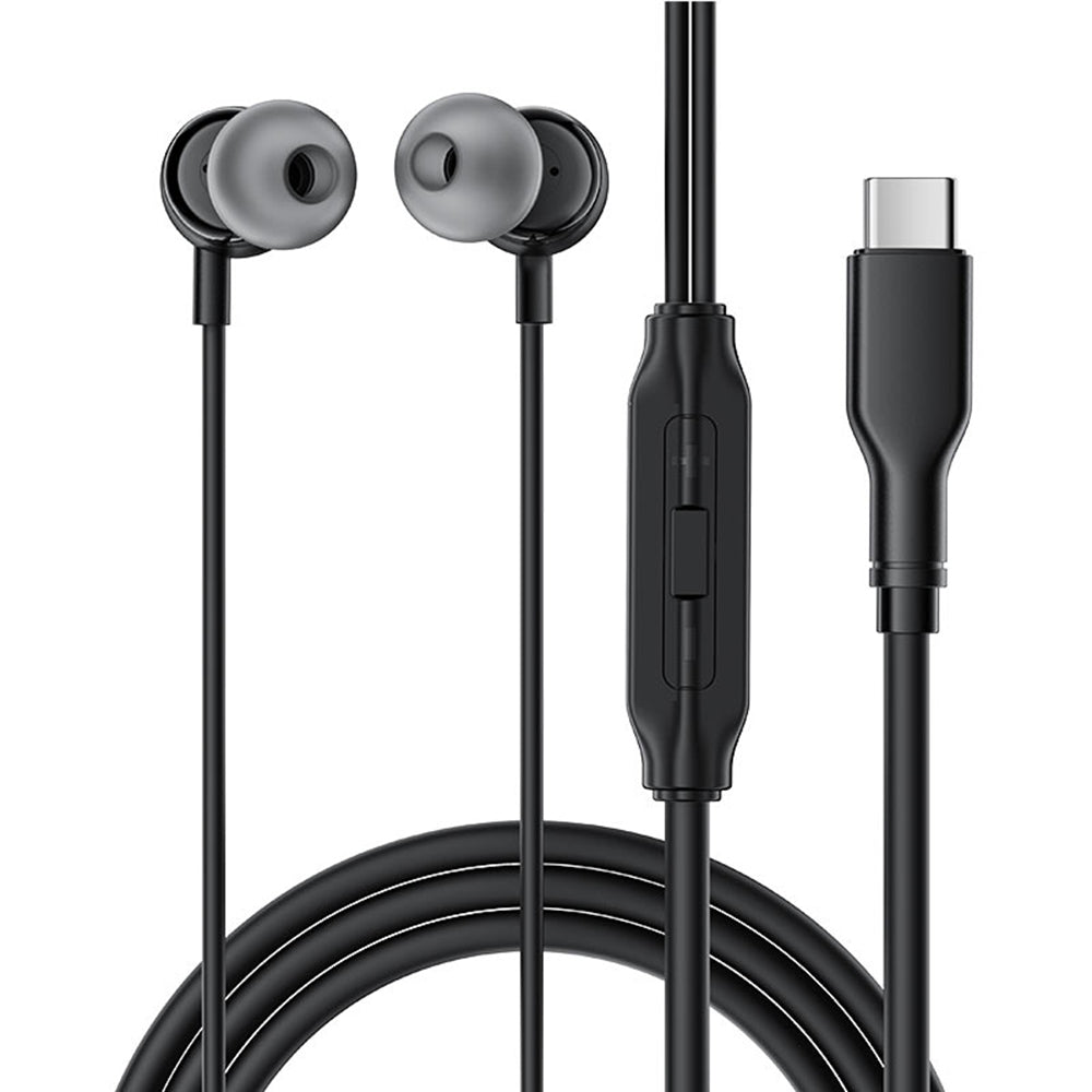 Handsfree USB-C Acefast L8, Črn