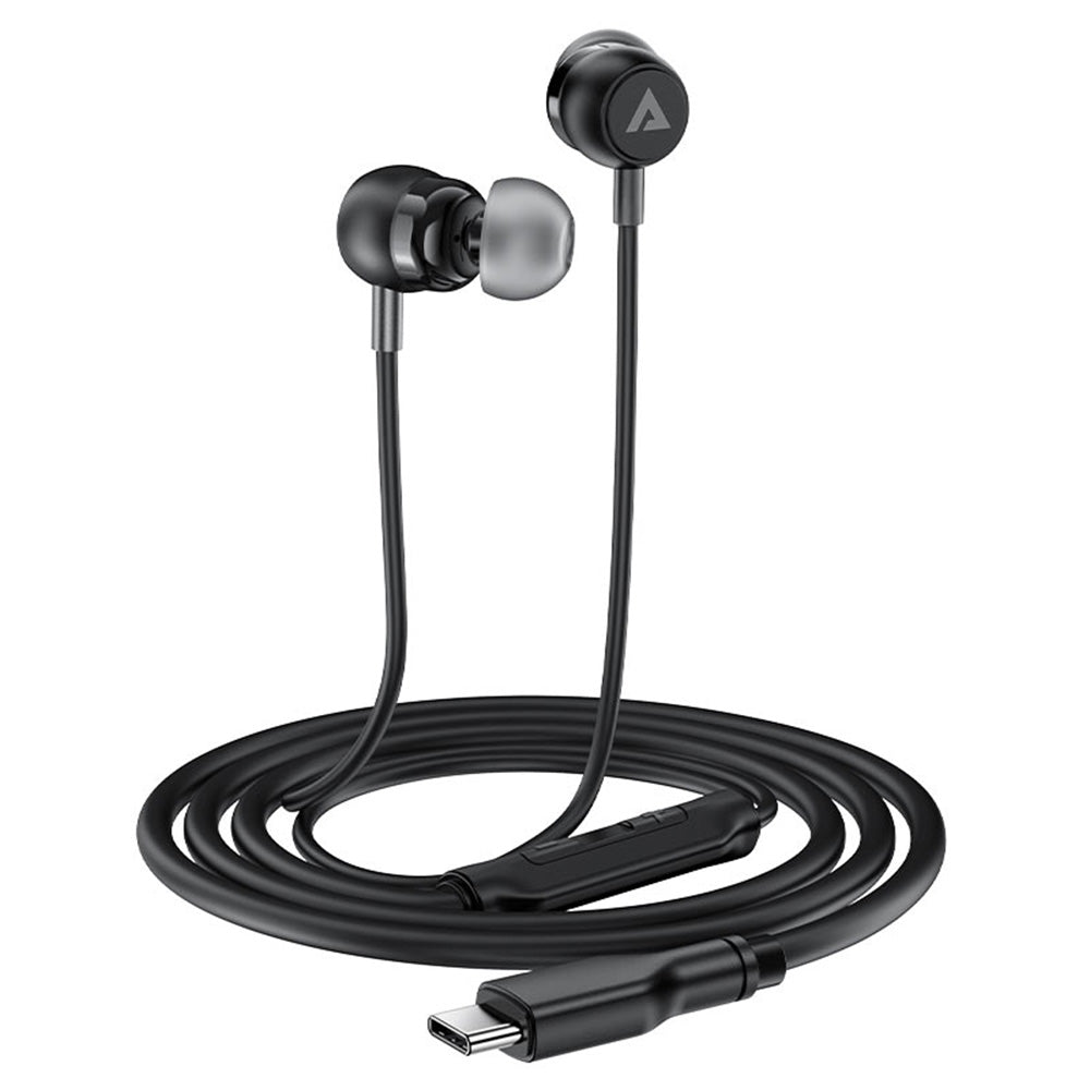 Handsfree USB-C Acefast L8, Črn