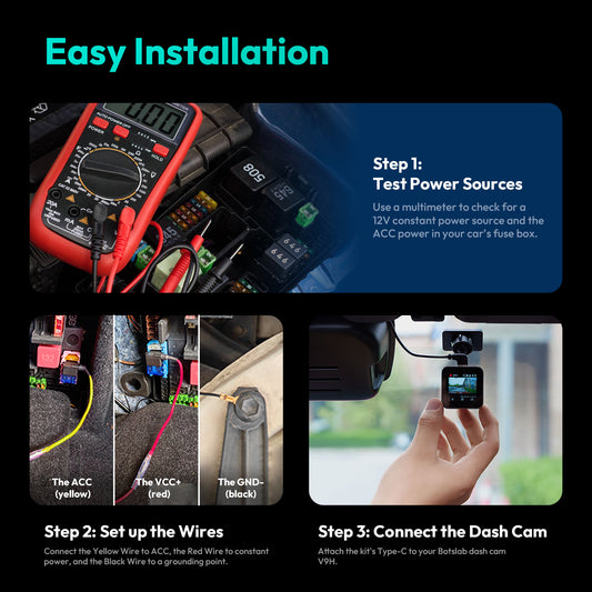 Trdovratni botslab za kamero G500H Pro / V9H / HK50