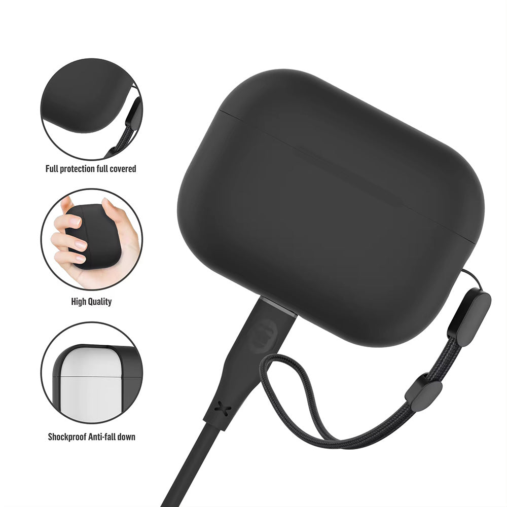 Ovitek Blueo Liquid za Apple AirPods Pro 2, roza