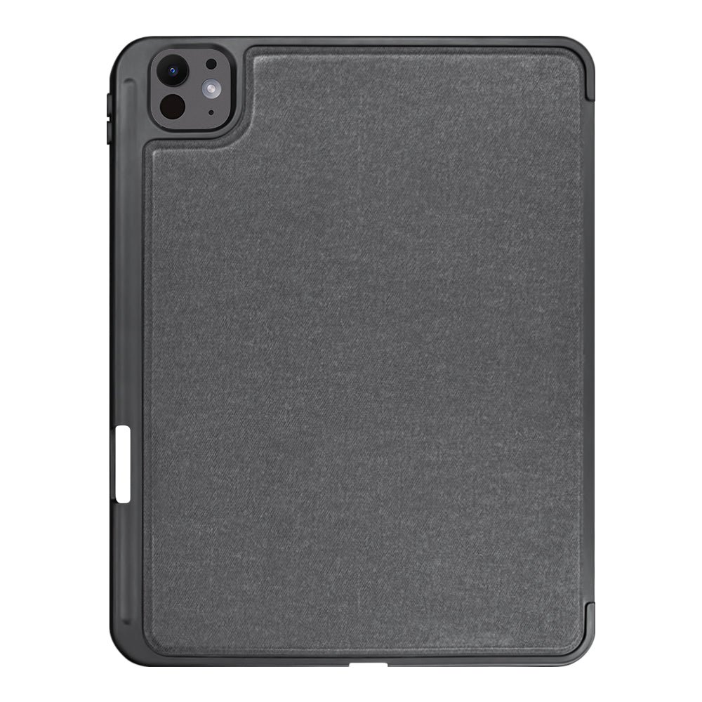 Ovitek s tipkovnico za Apple iPad Pro 11 (2024), Techsuit, KeyTab Pro, Črn