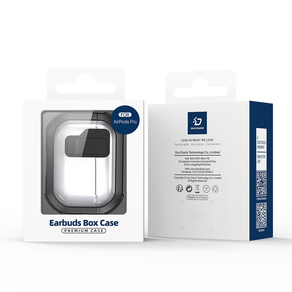 Ovitek DUX DUCIS PECN za Apple AirPods 4, roza bela
