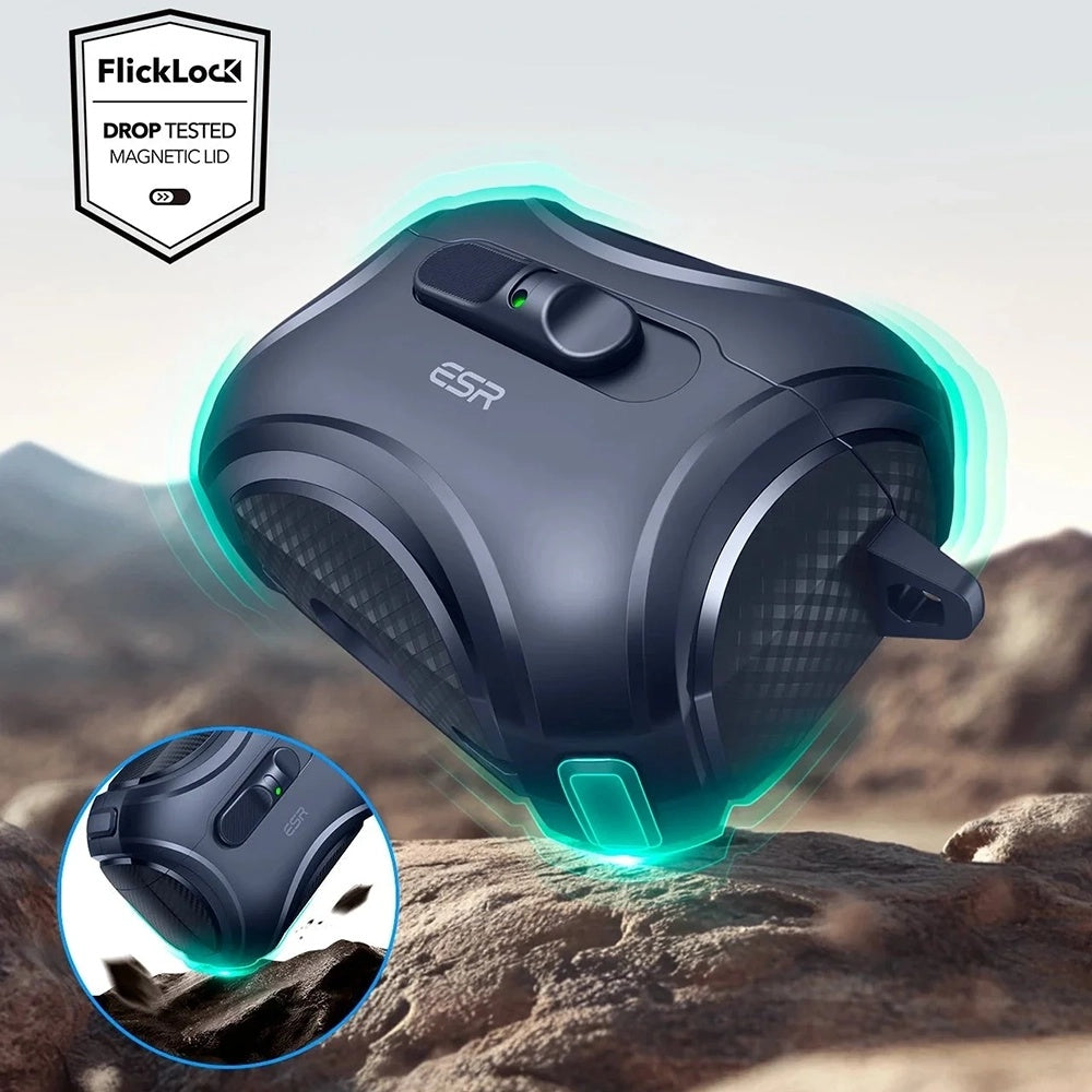 Ovitek ESR Cyber FlickLock za Apple AirPods Pro 3, Modra
