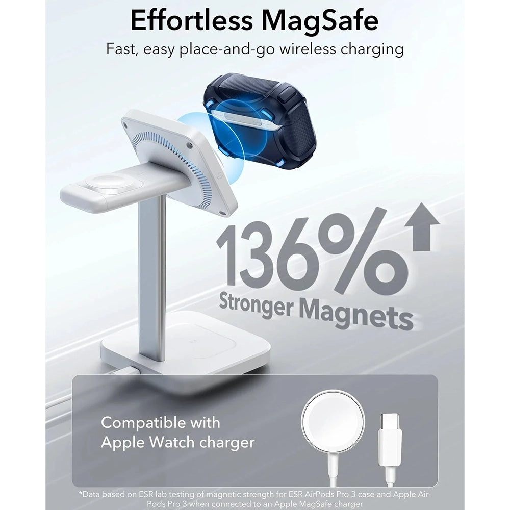Ovitek ESR Cyber FlickLock za Apple AirPods Pro 3, Modra