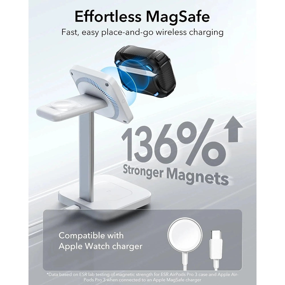 Ovitek ESR Cyber FlickLock za Apple AirPods Pro 3, Črn