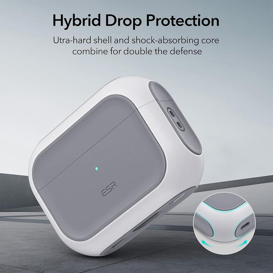 Ovitek ESR Orbit Hybrid za Apple AirPods Pro Series, Bel