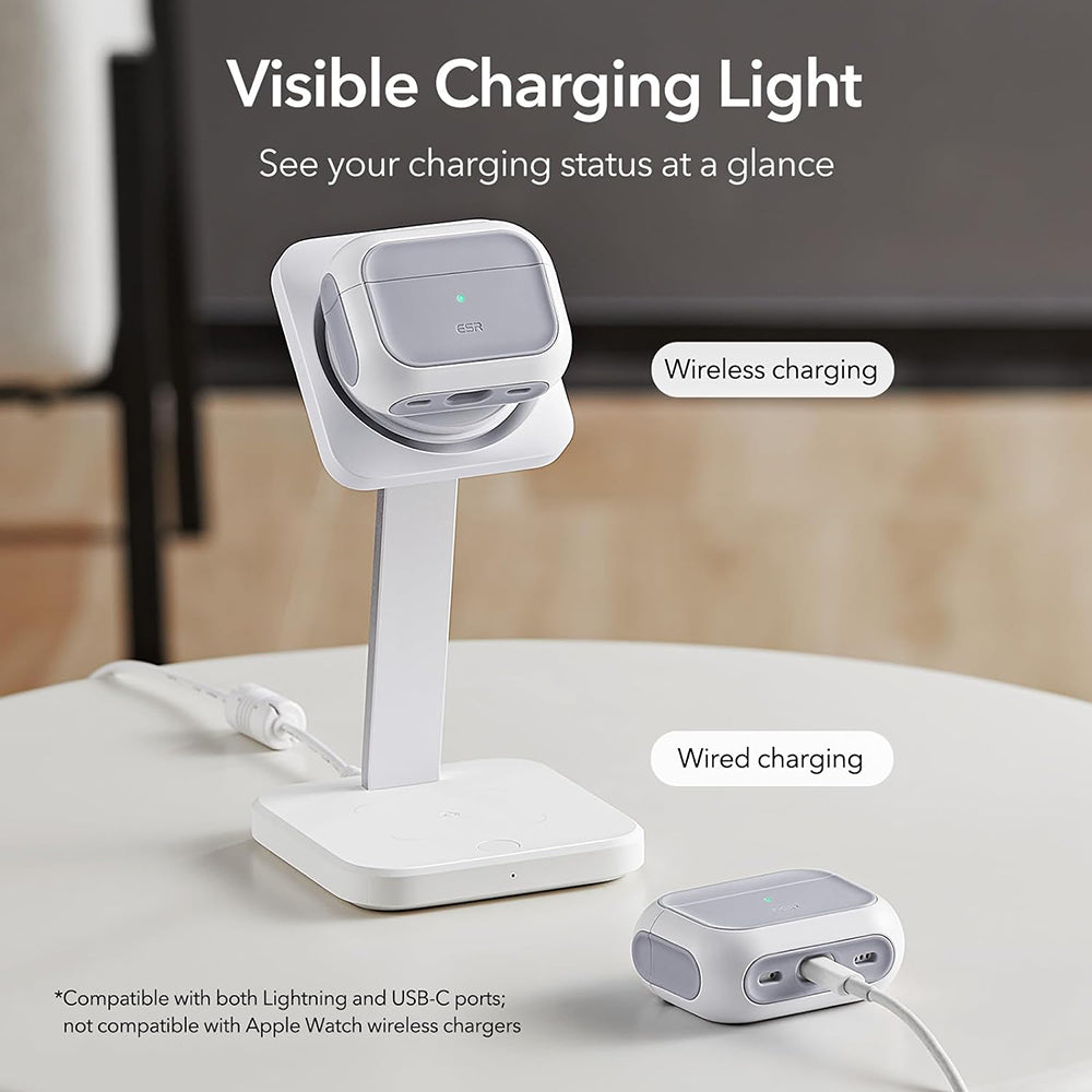 Ovitek ESR Orbit Hybrid za Apple AirPods Pro Series, Bel