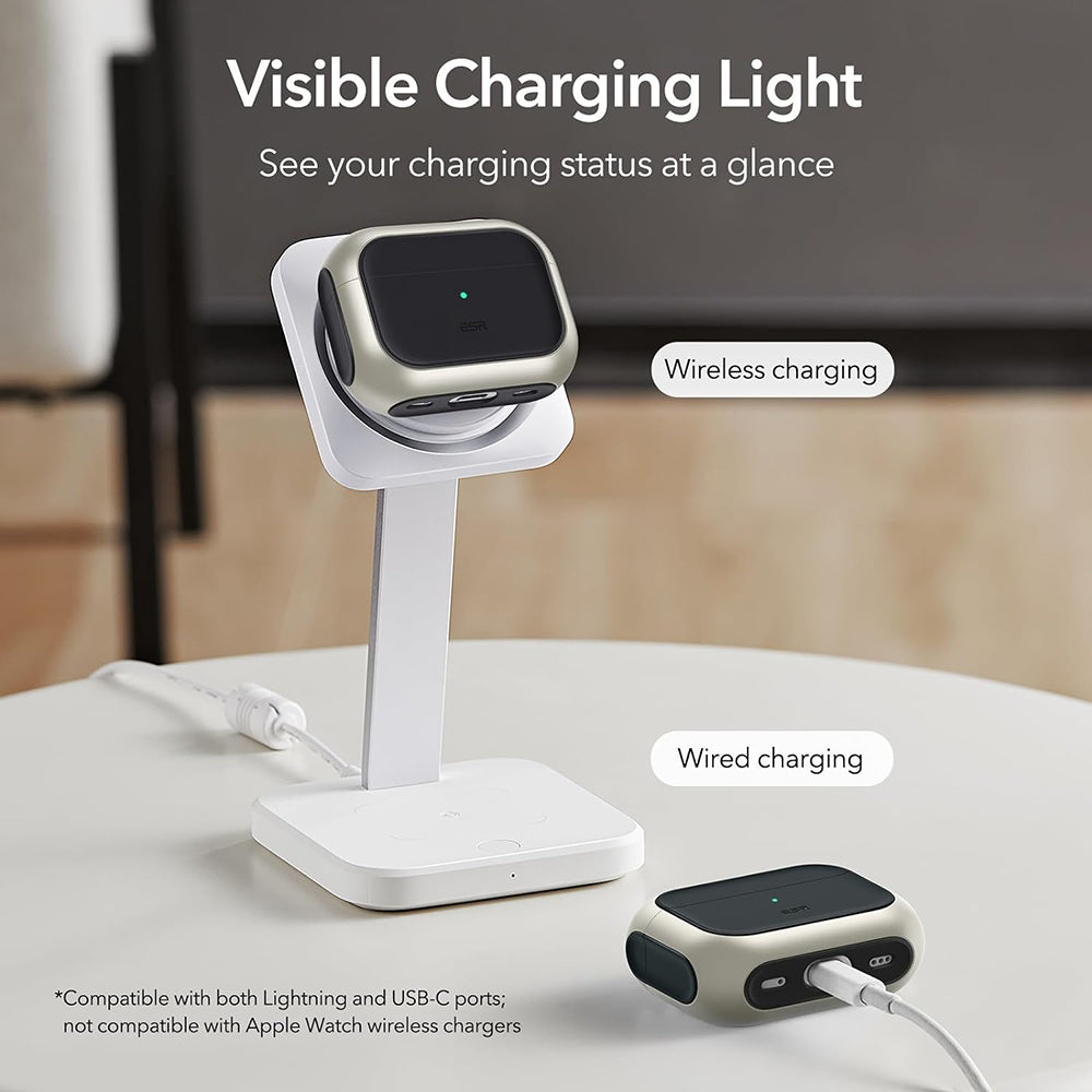 Ovitek ESR Orbit Hybrid za Apple AirPods Pro Series, Siv