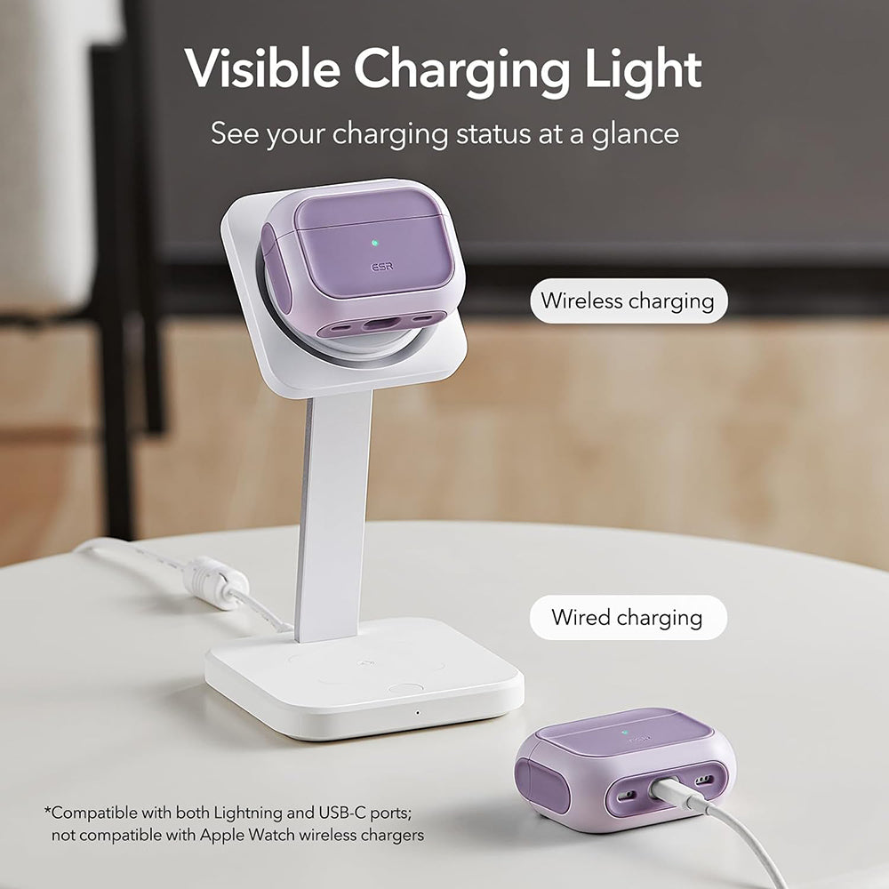 Ovitek ESR Orbit Hybrid za Apple AirPods Pro Series, Vijolična