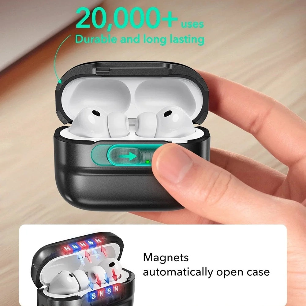 Ovitek ESR Pulse Magnetic FlickLock za Apple AirPods Pro 3, Mornarsko modra