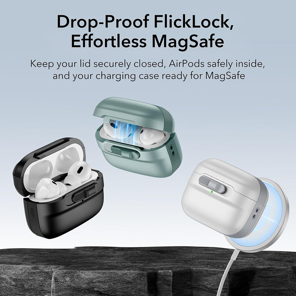Ovitek ESR Pulse za Apple AirPods 4, Roza