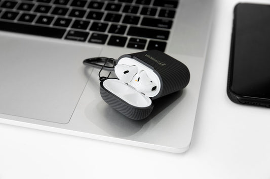 Pitaka Air Pal Case za Apple AirPods Gen 2 / Gen 1, črna APM1001