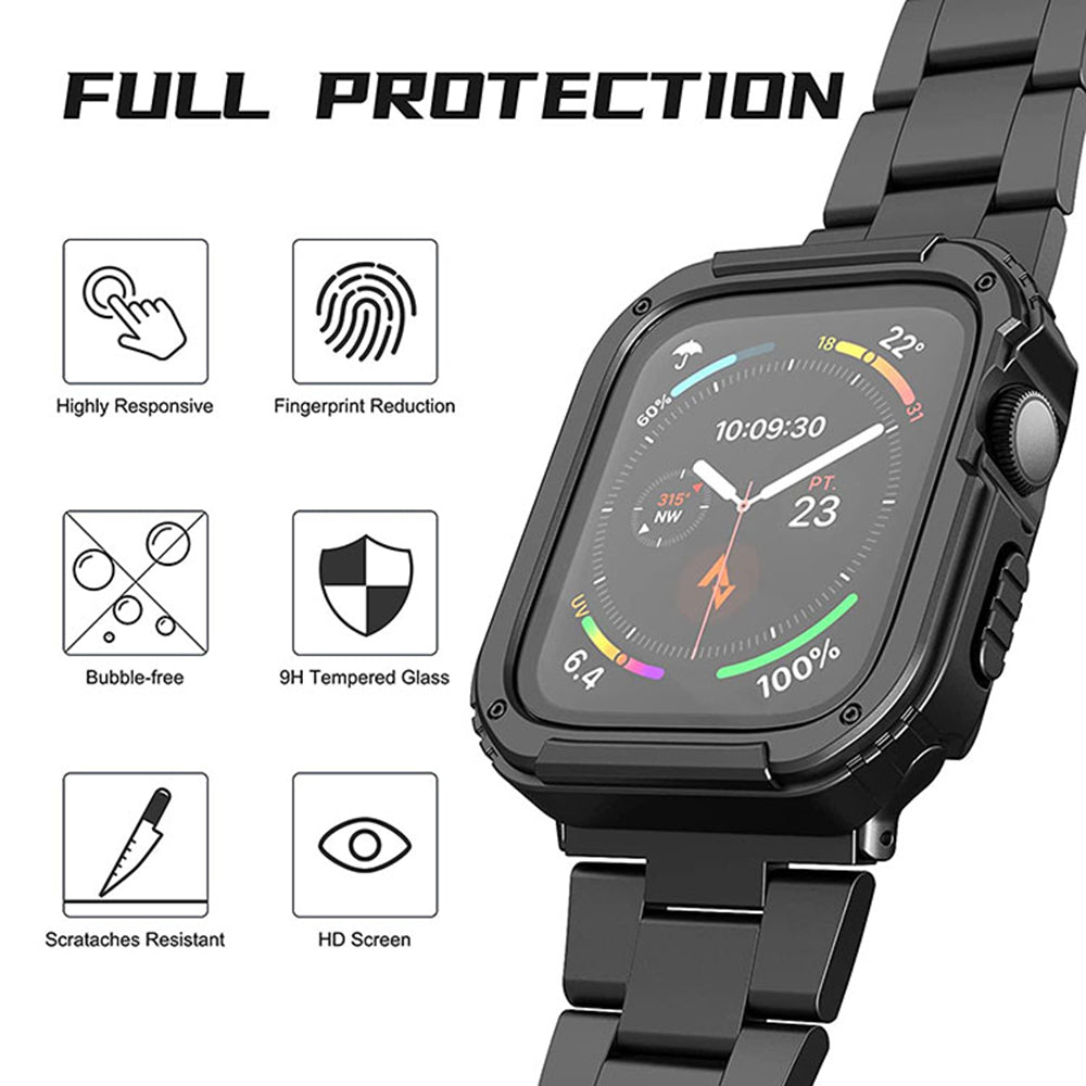 Ovitek Lito Armor 360 za Apple Watch 42mm serijo, zelen