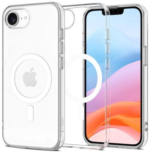 Ovitek MagSafe za Apple iPhone 16e, Tech-Protect, Flexair, Prozoren