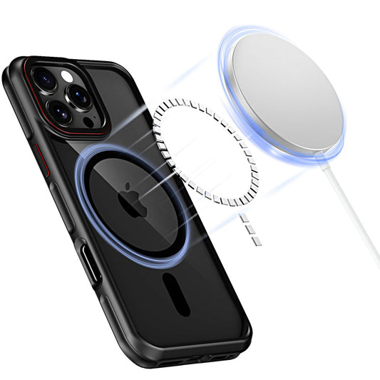 Ohišje MagSafe za Apple iPhone 16 Pro, Tech-Protect, Maghybrid, črno