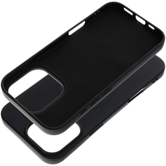 Ovitek MagSafe za Apple iPhone 16 Pro Max, OEM, Silicone Mag (Velika luknja), Črn