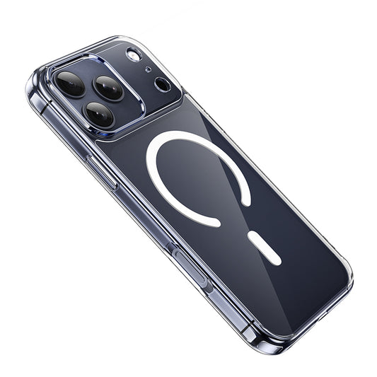 MagSafe ovitek za Apple iPhone 17 Pro, Borofone, BI5 Ice Shield, Prozoren