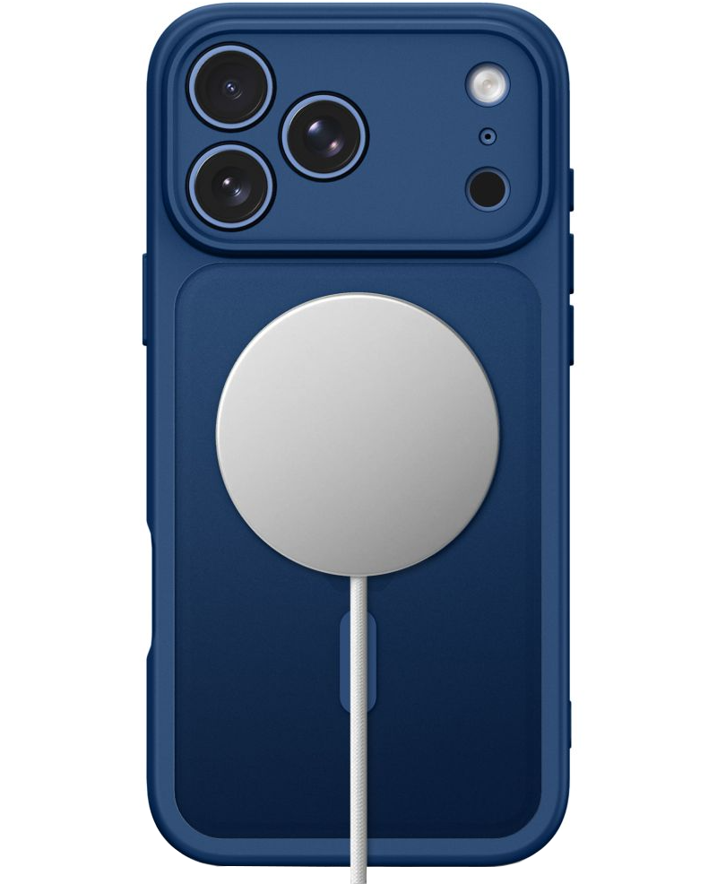 MagSafe ovitek za Apple iPhone 18 Pro Max / 17 Pro Max, Tech-Protect, BasicMag, mat mornarsko modra