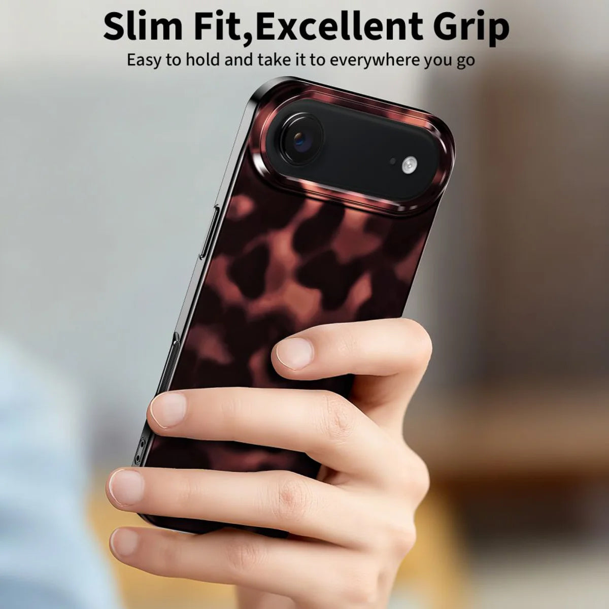 Ovitek MagSafe za Apple iPhone 17 Air, Tech-Protect, Lamano Panther, Črn