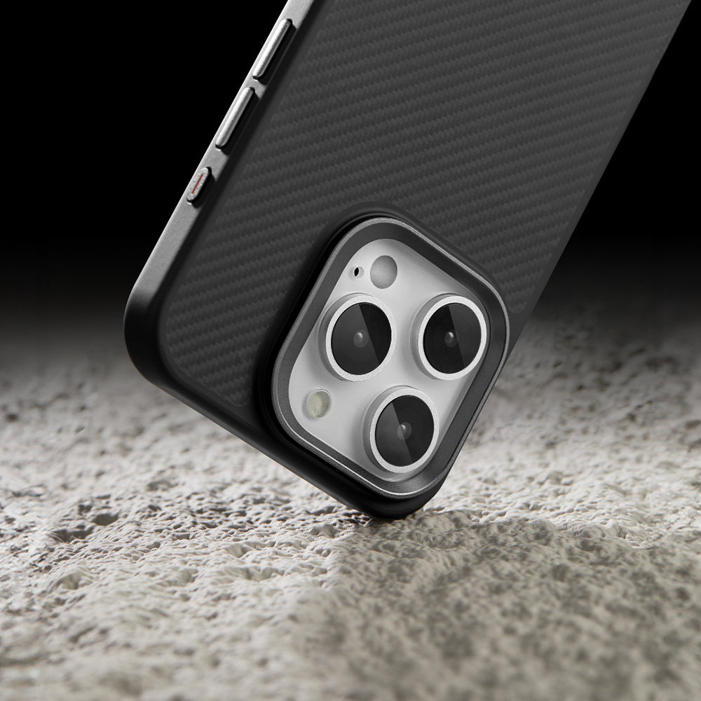 MagSafe ovitek za Apple iPhone 15 Plus, Edizard, Pro, Črn