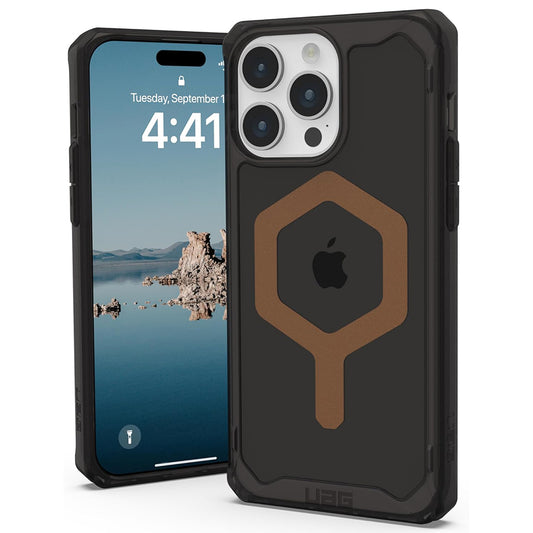 MagSafe ovitek za Apple iPhone 15 Pro Max, Urban Armor Gear, Plyo, rjav