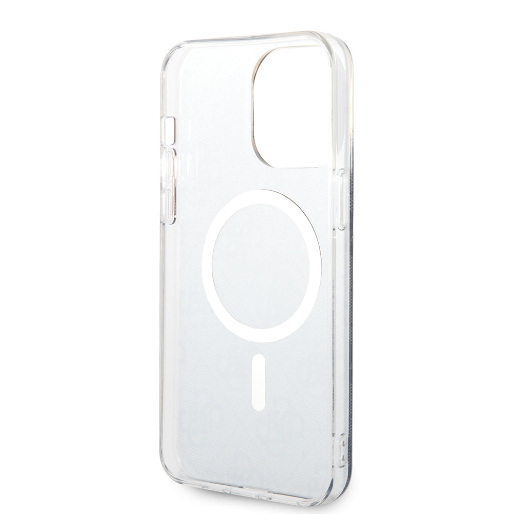 Ovitek MagSafe za Apple iPhone 16, Guess, IML 4G, Črn